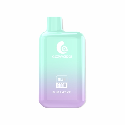 Cozyvapor Blue Razz фруктовый аромат сетка катушка 6000 пуфсов одноразовый вапп капсулы