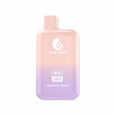 Cozyvapor Blue Razz фруктовый аромат сетка катушка 6000 пуфсов одноразовый вапп капсулы