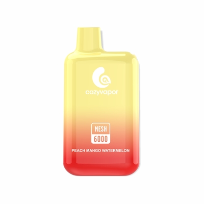 Cozyvapor Raspberry Peach Mesh одноразовая вейп капсула 6000 пушек