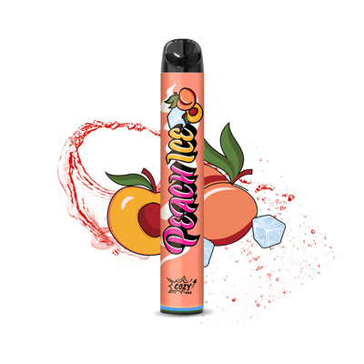 Уютный Max 1800puffs одноразовый устройство с вапсом с сетчатой катушкой